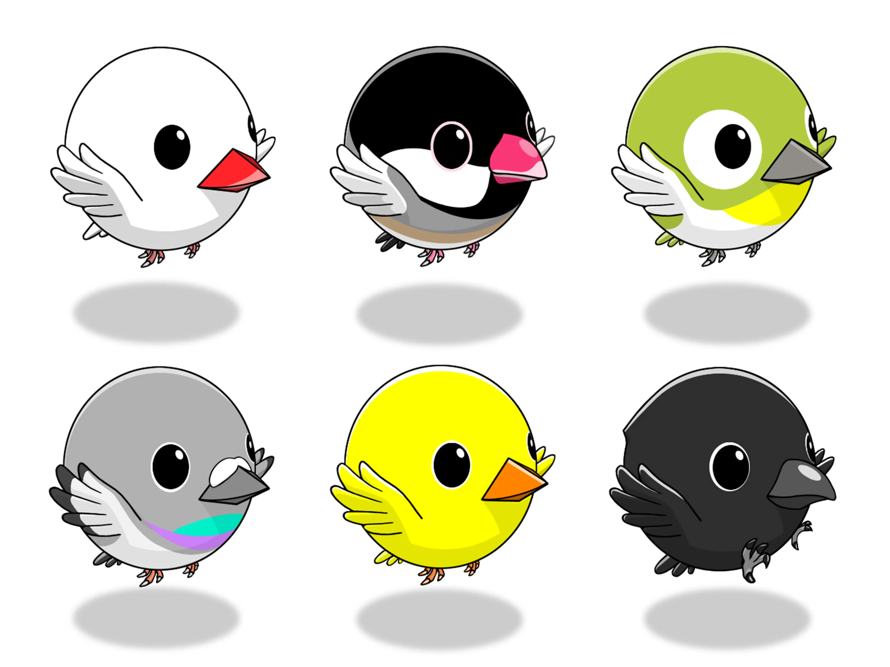 丸い鳥 Eggbird